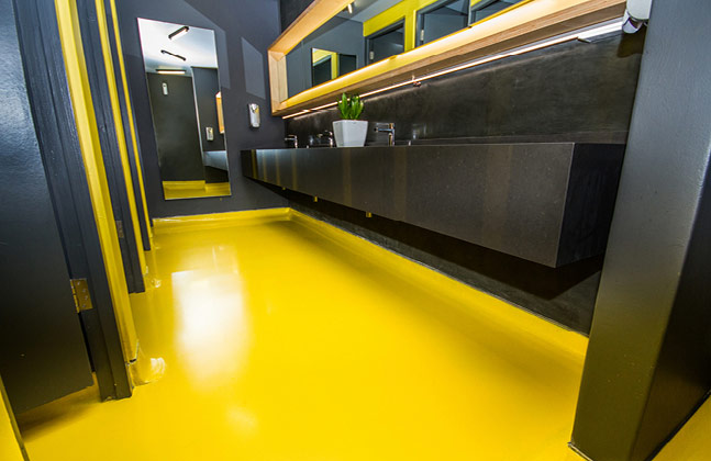 Vibrant Floors Infuse RCL Foods’ New Office with Colour