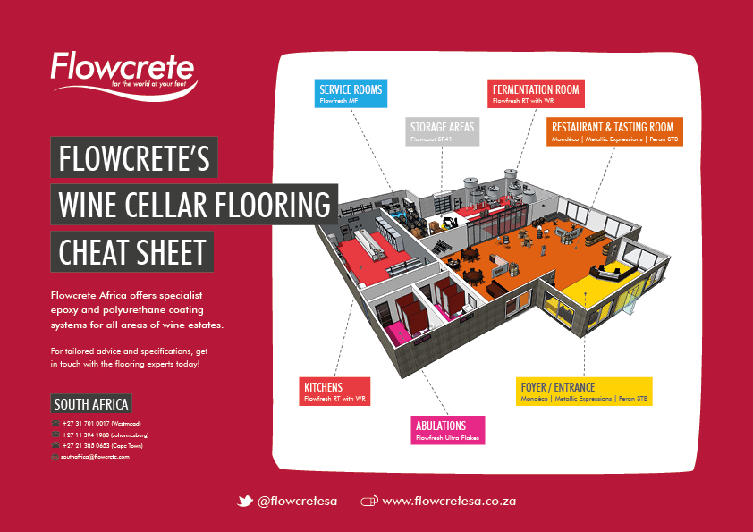 Wine Cellar Flooring Cheat Sheet