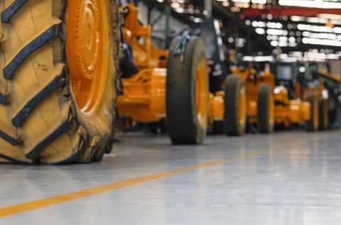 World Class Flowcrete Flooring for Bell Equipment Global