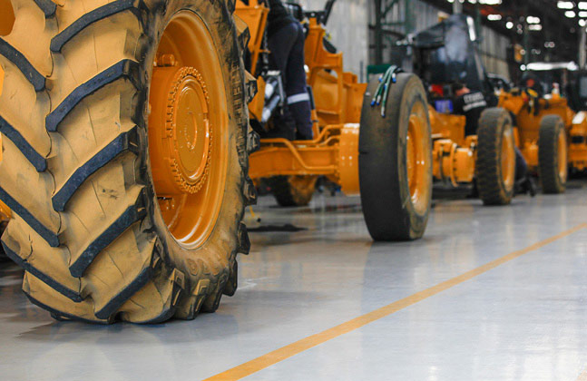 Flowcrete South Africa provide flooring solutions for Bell Equipment Global’s large-scale manufacturing facility