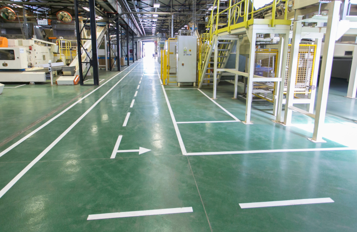 High Performance Peran STB System Flooring in Green