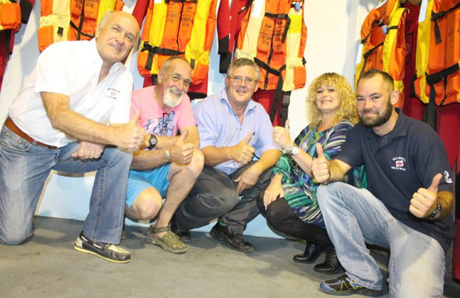 Flowcrete Donates Shipshape Floor for NSRI Rescue Station