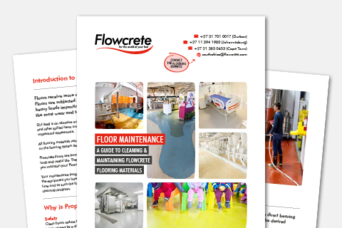 Floor Cleaning & Maintenance Manual