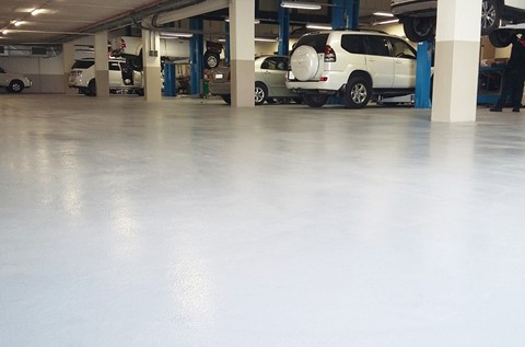 Toyota Favours Flowfresh for Workshop Flooring